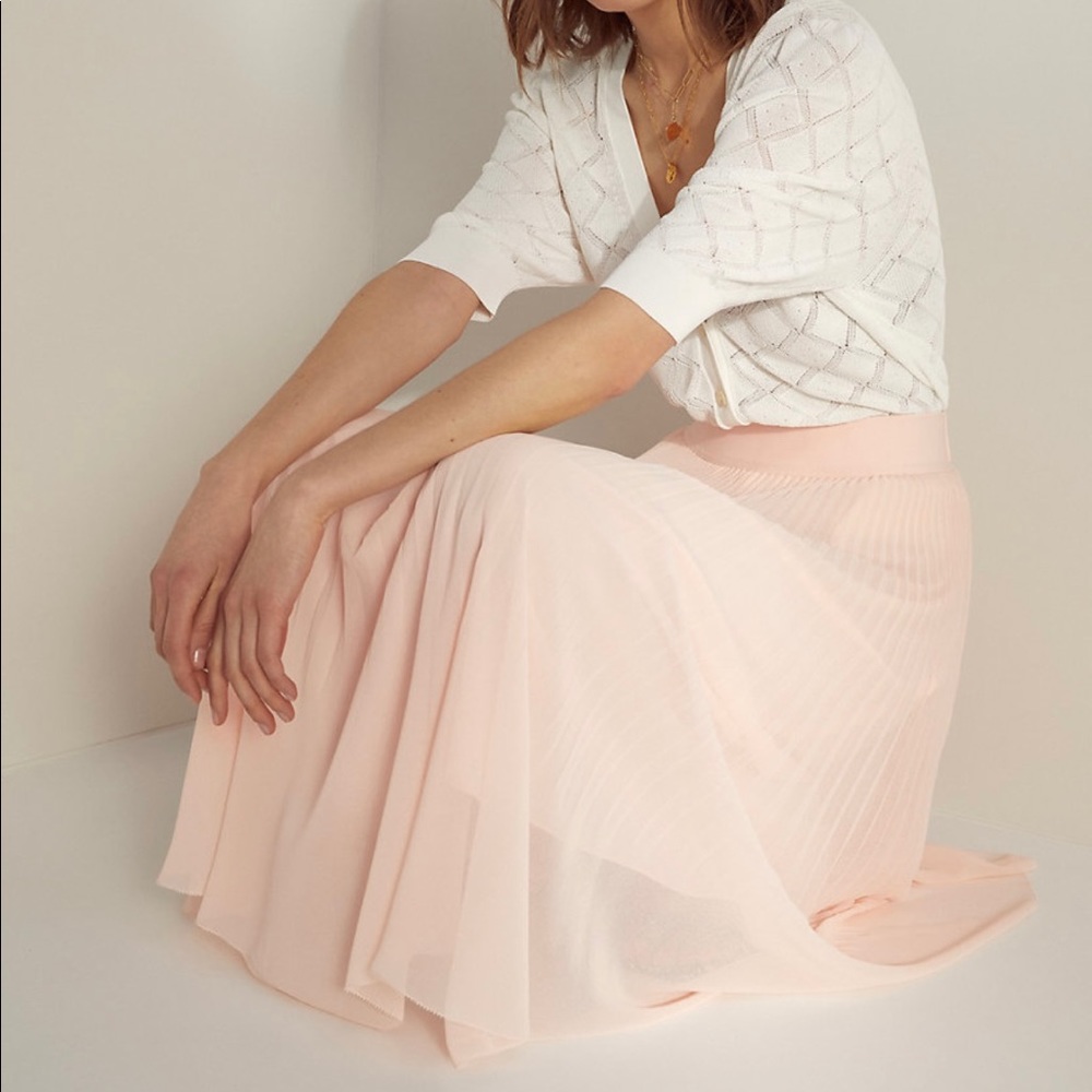 Wilfred Twirl Skirt in Blush Pink